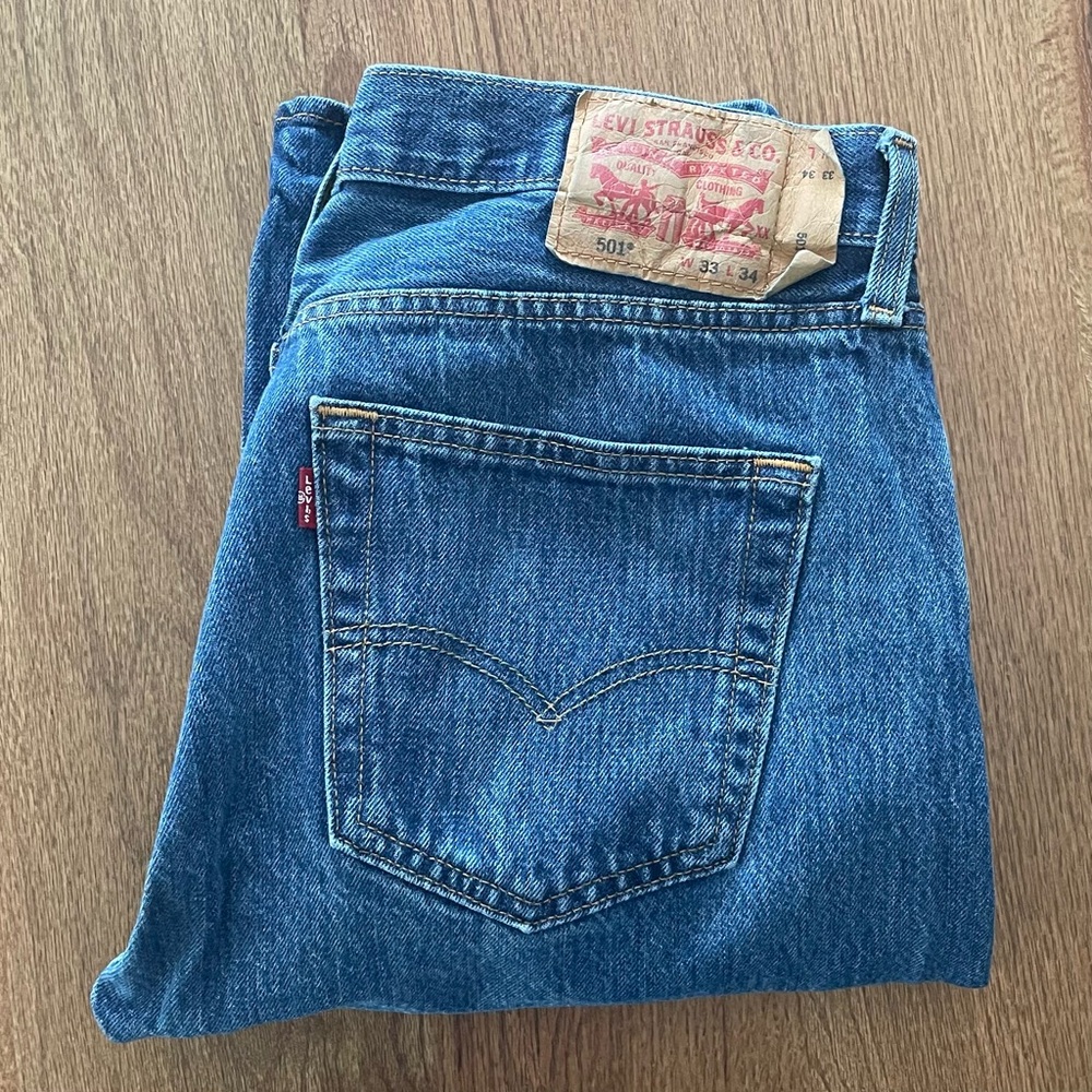 Levi's 501 Men's Classic Denim Jeans